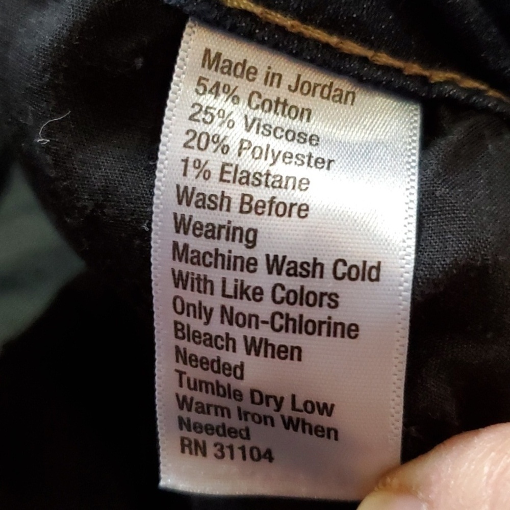 New Directions curvy jeans size 24 WR skinny - Picture 9 of 9